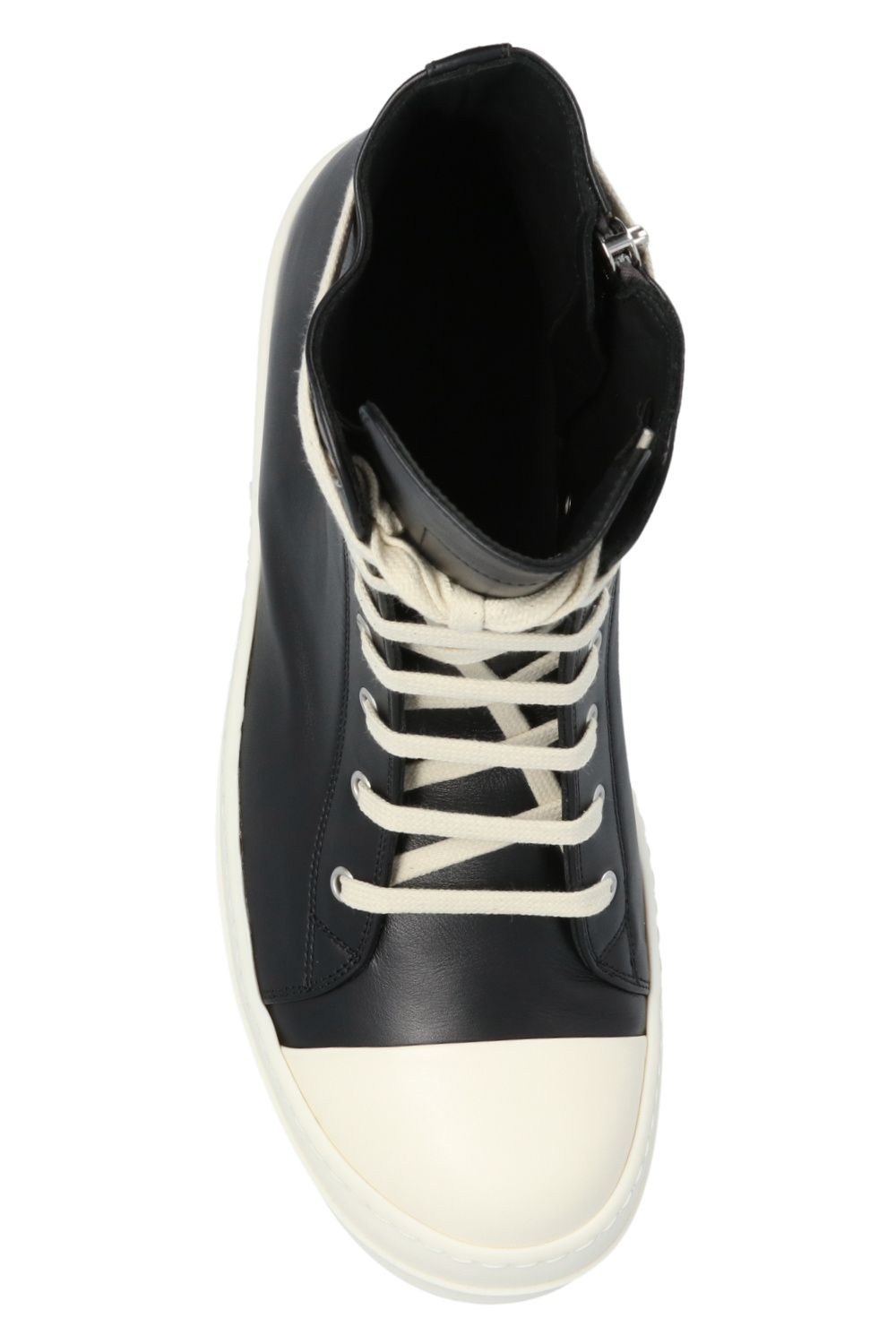 alaia laser cut leather sneakers - SchaferandweinerShops